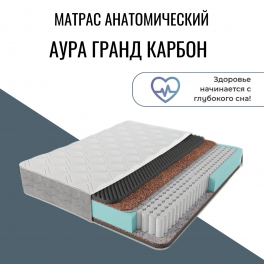Матрас "АУРА Гранд Carbon" Матрас "АУРА Гранд Carbon"