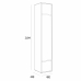 Шкаф бельевой 400 "BOSA" SK400 Шкаф бельевой 400 "BOSA" SK400