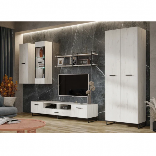 Гостиная ЛДСП "Нэнси" Loft Комплектация 1 Гостиная ЛДСП "Нэнси" Loft Комплектация 1