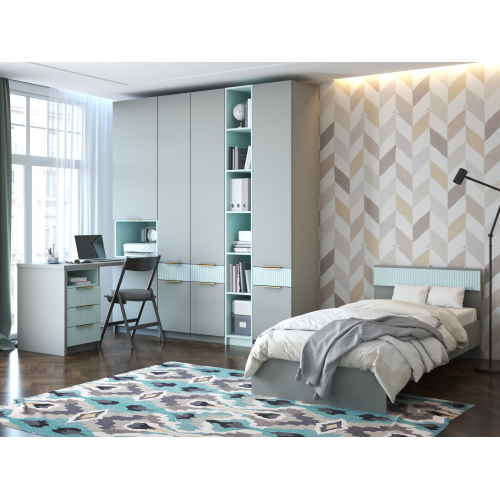 Подростковая спальня "Джерси" Комплектация 3 Подростковая спальня "Джерси" Комплектация 3